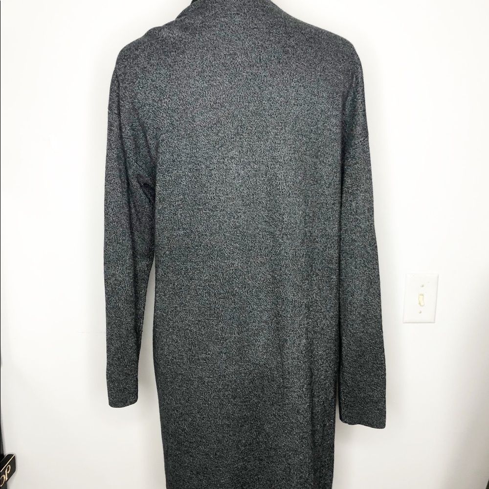 EILEEN FISHER Wool Blend Open Front Cardigan - Picture 2 of 7